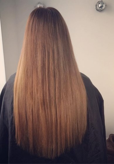 Прическа на свадьбу Ленточное наращивание волос, 50 лен (М20194) - Мастер по наращиванию волос Марина Ячигина...