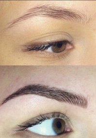 Свадебный макияж Микроблейдинг бровей (Г20220)