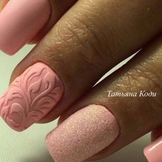 Свадебный макияж Комбинированный маникюр (Т20330)