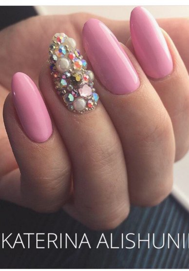 Свадебный маникюр Е20211 - Мастер маникюра Екатерина Алишунина