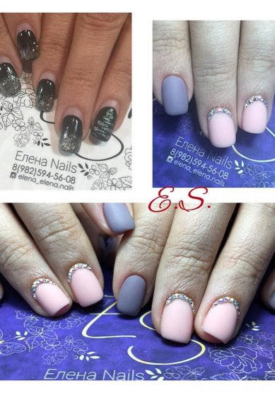 Свадебный маникюр Е20249 - Мастер маникюра Елена Вдовина